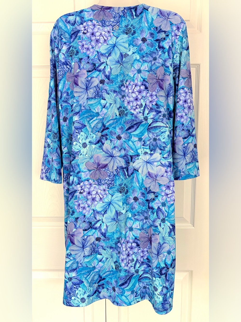 Lightbare Women's 3/4 Sleeve Dress with Pockets UPF 50+ Casual Sun Dress Large - Picture 8 of 16